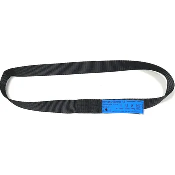 Upínací popruh Nekonečný popruh černý MSE35-B-00700 , užitná/obvodová délka 0,4m/0,8m