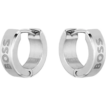 Náušnice Nadčasové ocelové kruhy Odell 1580654 Hugo Boss