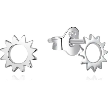 Náušnice Jemné stříbrné náušnice Sluníčko AGT-E186P Agato