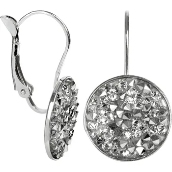 Náušnice Elegantní náušnice Rocks Crystal Cal Levien