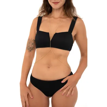 Náhrdelník Nadčasový pozlacený náhrdelník s upoutáním do pasu Troli