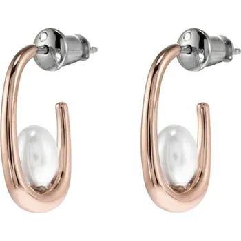 Náušnice Půvabné pozlacené náušnice s pravými perlami Agnethe SKJ1747791 Skagen