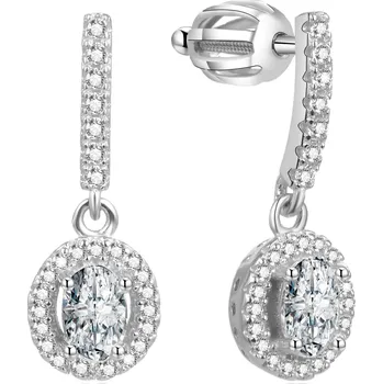 Náušnice Stříbrné náušnice se zirkony TAGUP1647S Beneto