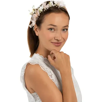 Čelenka Květinová čelenka do vlasů Troli