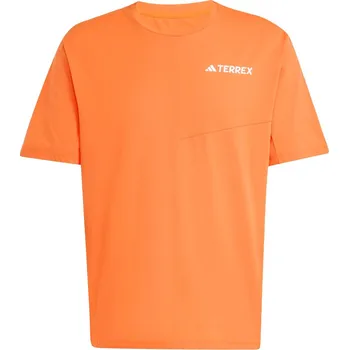 Pánské tričko Pánské Tričko s krátkým rukávem ADIDAS MT TEE JM7087 – Oranžová XXL