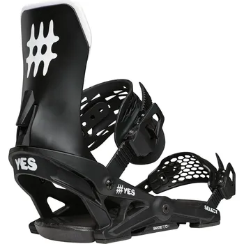 Vázání na snowboard vázání Yes Select - Pitch Black L