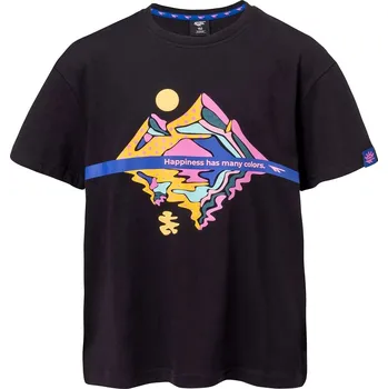 Chlapecké oblečení tričko Hi-Tec Halyna - Black 164 cm