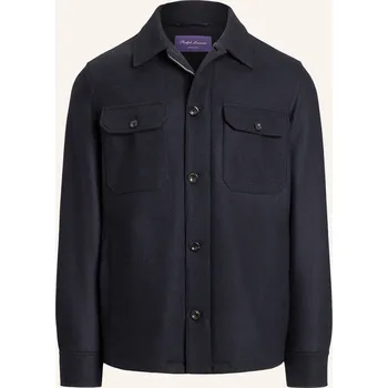 Pánský kabát Ralph Lauren Purple Label Pánský Kabát Z Kašmíru, tmavě...