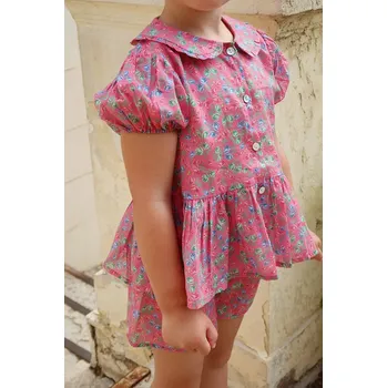 Dámská halenka Halenka Konges Sløjd PACEY SS SHIRT GOTS KS103238 růžová 42X, vel. 92