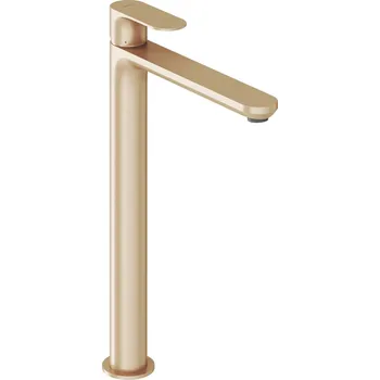 Vodovodní baterie RAVAK Baterie Ravak Eleganta EL015.00 umyvadlová, stojánková 335 mm, bez výpusti, růžové zlato, X070365 X070365