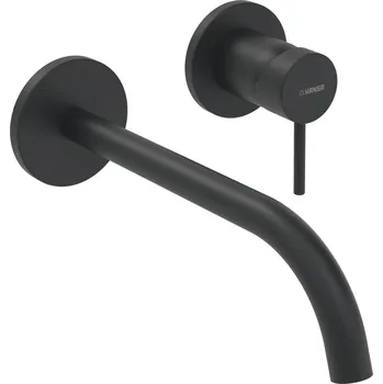 Vodovodní baterie Hansa Umyvadlová baterie pod omítku, 2-otvorová instalace, matná černá - 5793217133