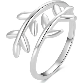 Prsten Stříbrný prsten na nohu s lístečky AGGF496 Beneto