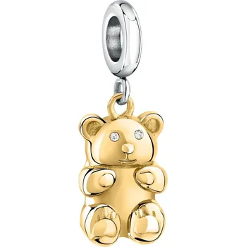 Přívěsek Ocelový bicolor přívěsek Medvídek Drops SCZ1299 Morellato