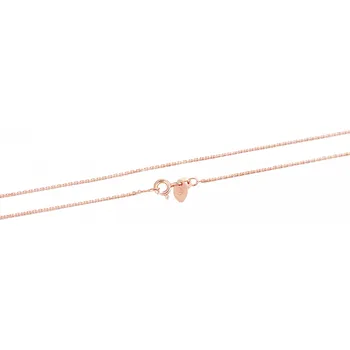 Řetízek Pozlacený stříbrný řetízek Anker AGS1286-ROSEGOLD Beneto Exclusive / Délka: 45 cm