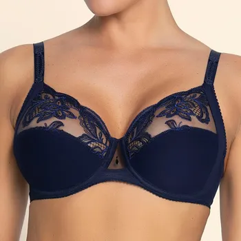 Podprsenka Lise Charmel - Eclat couture podprsenka vysoká nevyztužená bleu night 85F BCJ6173