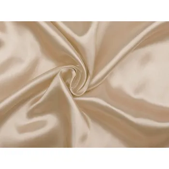 Satén metráž, střední, 11 (7) béžová