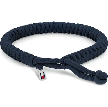Náramek Modrý nylonový proplétaný náramek Axel 2790592 Tommy Hilfiger