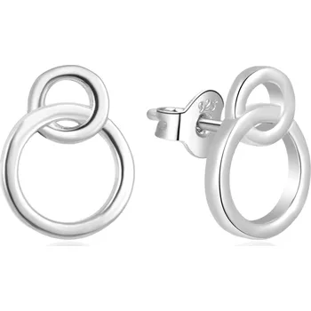 Náušnice Minimalistické stříbrné náušnice AGUP1425 puzetka Beneto