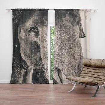 Závěs Sablio Závěs Slon: 2ks 140x250cm
