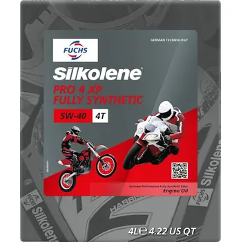 Motorový olej Motorový olej SILKOLENE FUCHS PRO 4 XP 5W40 4L