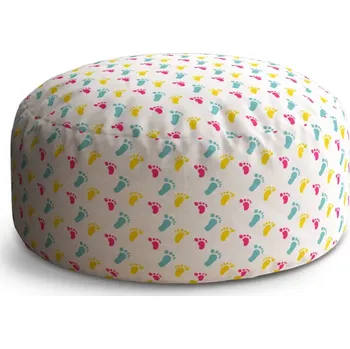 Taburet Sablio Taburet Circle Obtisk nožiček: 38x48 cm