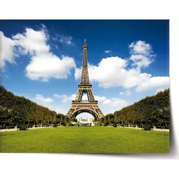 Plakát Sablio Plakát Eiffelova věž - 60x40 cm