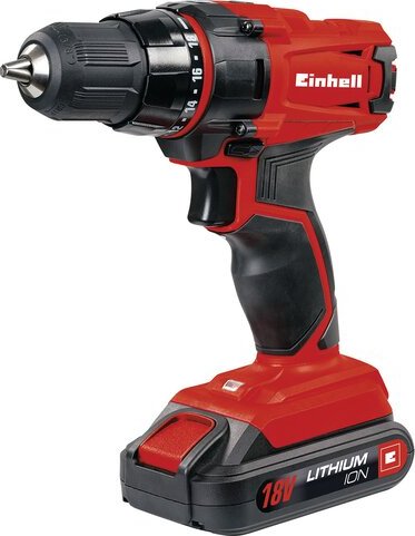 EINHELL Aku vrtací šroubovák TC-CD 18-2 Li, 38Nm, 1x1.5Ah