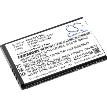 Baterie pro mobilní telefon Baterie Cameron Sino CS-SEP510CL - neoriginální