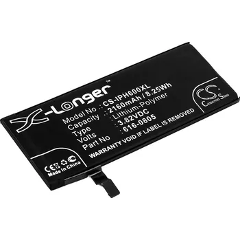 Baterie k notebooku Baterie Cameron Sino CS-IPH600XL za Apple 616-0806 - neoriginální