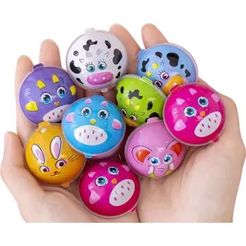 Hračka pro nejmenší Sada 10 natahovacích hraček na kolečkách Plastové mini vozidla s pohonem na natažení pro zábavu dětí