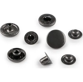 Galanterie Kovové druky Wuk Ø12 mm na středně silné látky, z nerezové oceli