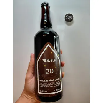 Pivo Zichovec Gingerbread Latte 20°/7,2% 0,7l