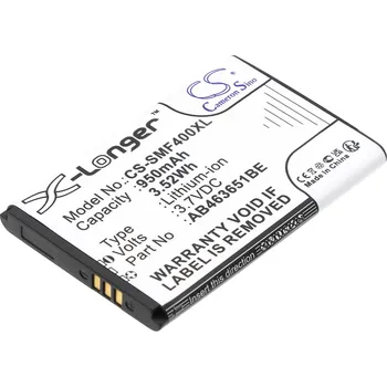 Baterie pro mobilní telefon Baterie Cameron Sino CS-SMF400XL pro Samsung Chat 322 - neoriginální