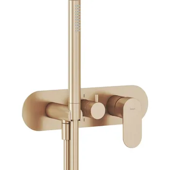 Vodovodní baterie RAVAK Baterie Ravak Eleganta EL 065.00 RB D podomítková 2-cestná podomítková, bez tělesa, se sprchovým setem, X070374 X070374