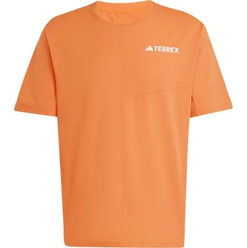 Pánské oblečení Pánské Tričko s krátkým rukávem ADIDAS MT TEE JM7087 – Oranžová XL