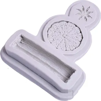 Silikonová forma 11,9 x 10 cm Vánoční koření Pomeranč Skořice Badyán Formička na odlévání vosku, pryskyřice, sádry a svíček