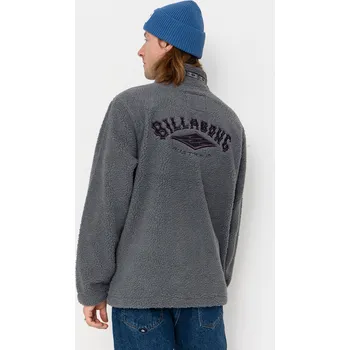 Pánská mikina Billabong Boundary Tombstone (pewter) XL, šedá