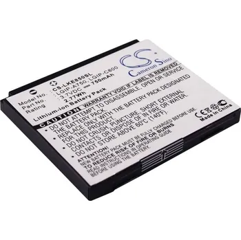 Baterie pro mobilní telefon Baterie Cameron Sino CS-LKE850SL za LG LGIP-C800 - neoriginální