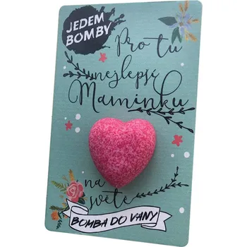 Koupelová pěna Srdíčko do koupele pro maminku 30 g