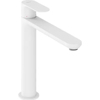 Vodovodní baterie RAVAK Baterie Ravak Eleganta EL014.00 umyvadlová, stojánková 220 mm, bez výpusti, bílá mat, X070385 X070385