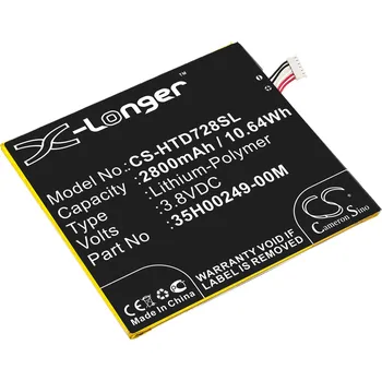 Baterie k notebooku Baterie Cameron Sino CS-HTD728SL pro HTC D728x - neoriginální