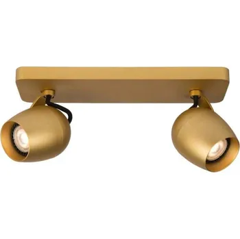 Lucide PRESTON Stropní bodové svítidlo 2x GU10/5W mosaz