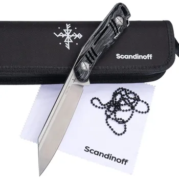 lovecký nůž PEVNÝ NŮŽ STEELETON 130 - NORDIC NIGHT