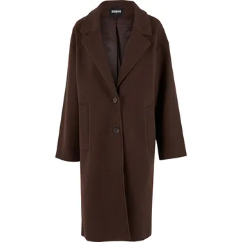 Dámský kabát Dámský kabát URBAN CLASSICS TB6073 WARM BROWN XL