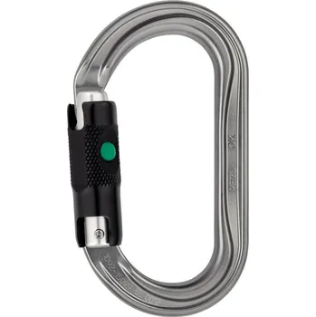 karabina PETZL OK BALL LOCK karabina ovál s automatickou pojistkou