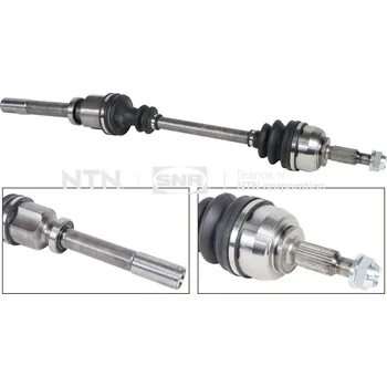 Hřídel nápravy Hnací hřídel SNR DK55.221