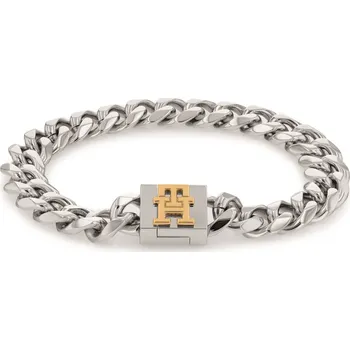 Náramek Nadčasový bicolor náramek z oceli Monogram 2790463 Tommy Hilfiger