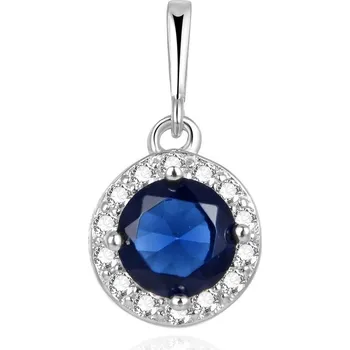Přívěsek Luxusní přívěsek s modrým zirkonem AGH449 Beneto