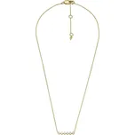 Pozlacený náhrdelník se zirkony Hazel JOA00811710 Fossil