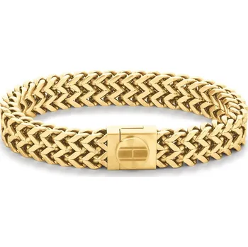 Náramek Masivní pozlacený náramek z oceli TJ2790246 Tommy Hilfiger